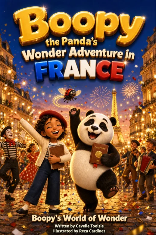 Cover of Boopy the Panda's Wonder Adventure in France